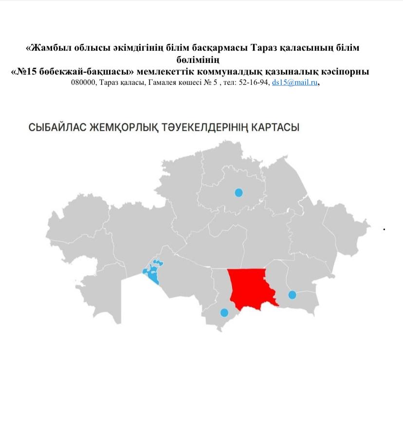 Сыбайлас жемқорлық тәуекелдерінің картасы